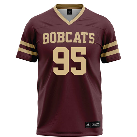 Texas State - NCAA Football : Jaylen Harris - Maroon Football Jersey-0