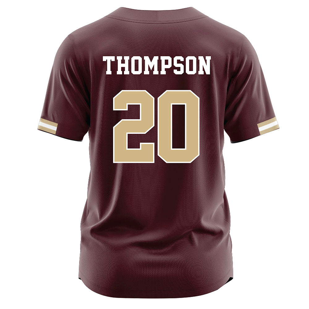 Texas State - NCAA Baseball : Kade Thompson - Maroon Jersey-1