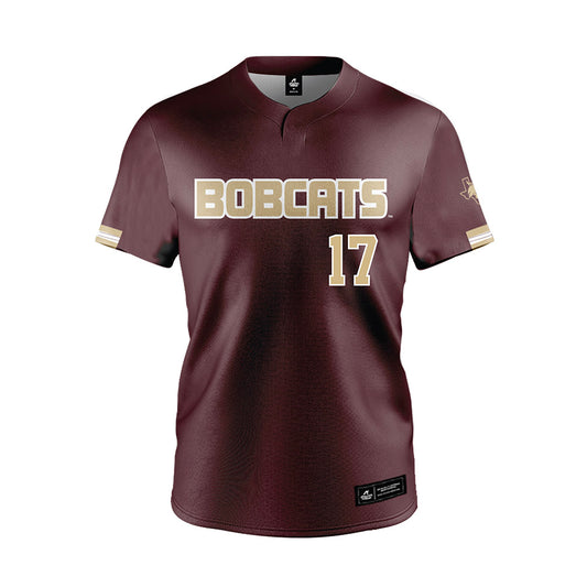 Texas State - NCAA Baseball : Braylen Timmins - Maroon Jersey-0
