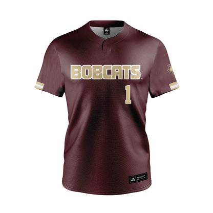 Texas State - NCAA Baseball : Jaxon McKnight - Maroon Jersey-0