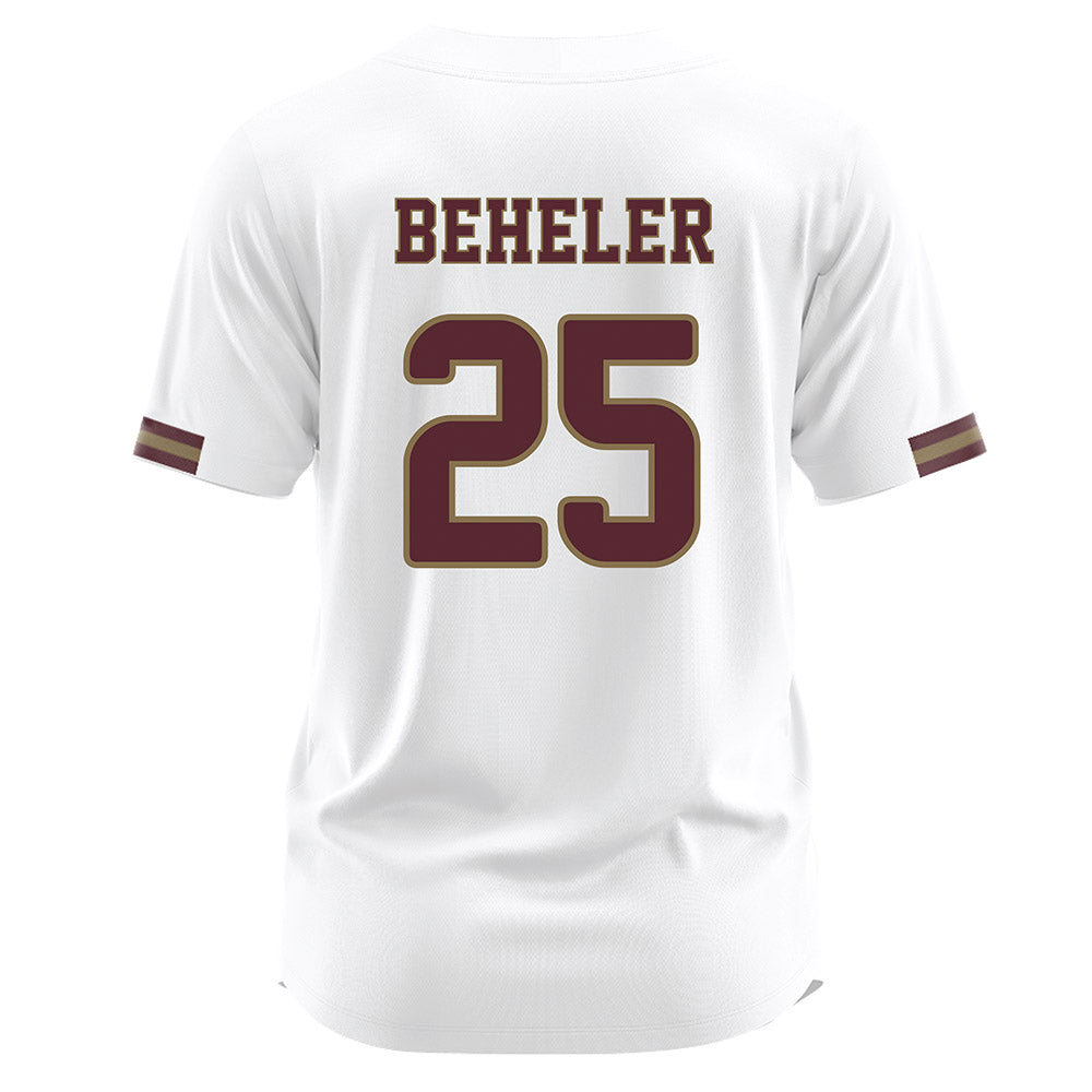 Texas State - NCAA Baseball : Blake Beheler - White Jersey-1