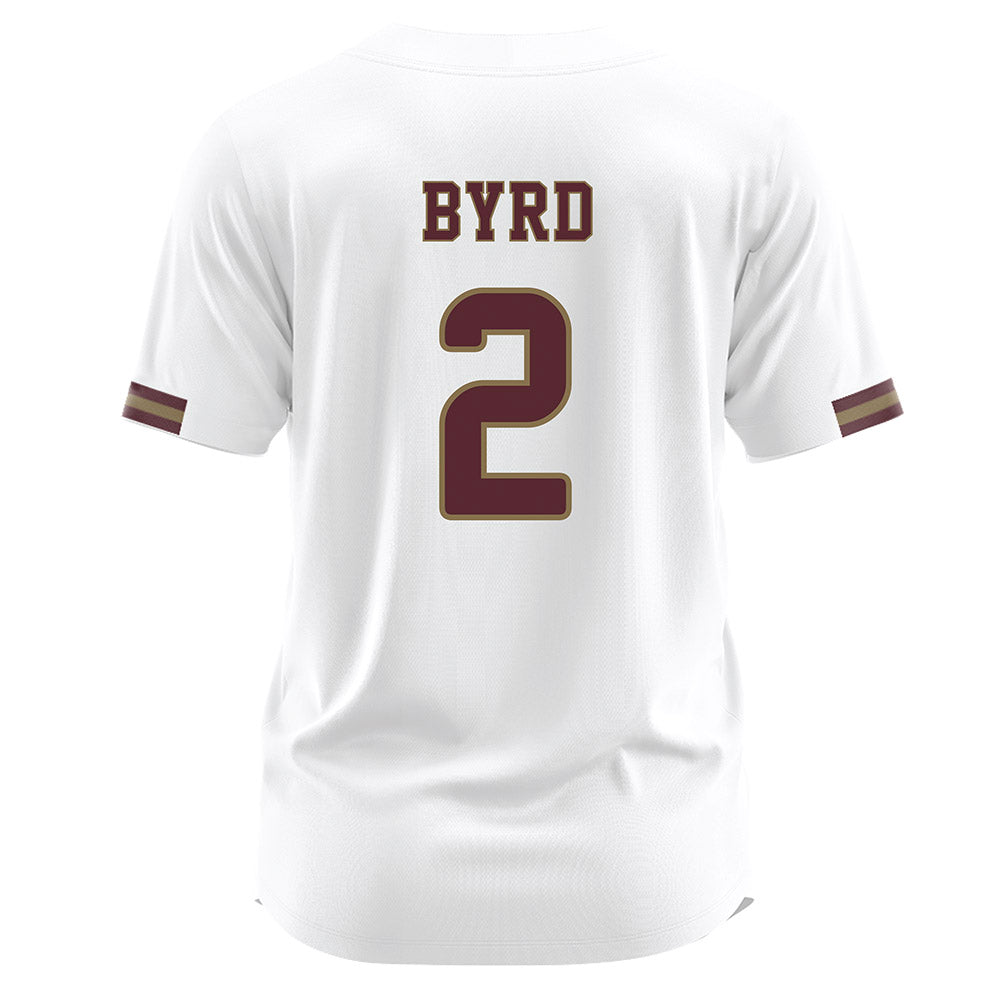 Texas State - NCAA Baseball : Cayden Byrd - White Jersey-1