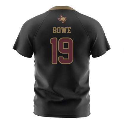 Texas State - NCAA Women's Soccer : Jade Bowe - Black Soccer Jersey-1