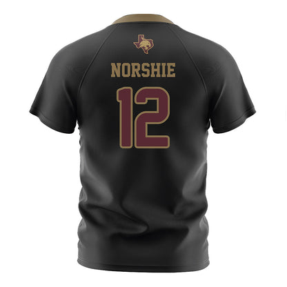 Texas State - NCAA Women's Soccer : Nina Norshie - Black Soccer Jersey-1