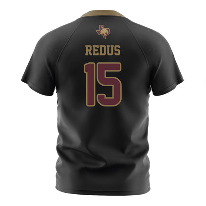 Texas State - NCAA Women's Soccer : Audrey Redus - Black Soccer Jersey-1