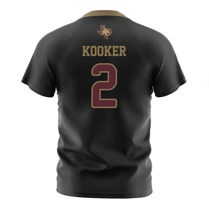 Texas State - NCAA Women's Soccer : Ava Kooker - Black Soccer Jersey-1