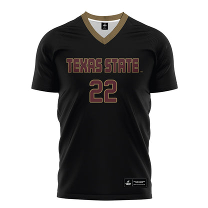 Texas State - NCAA Women's Soccer : Kaylie Smith - Black Soccer Jersey