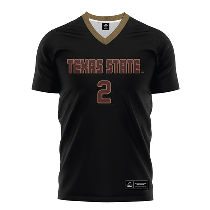Texas State - NCAA Women's Soccer : Ava Kooker - Black Soccer Jersey-0