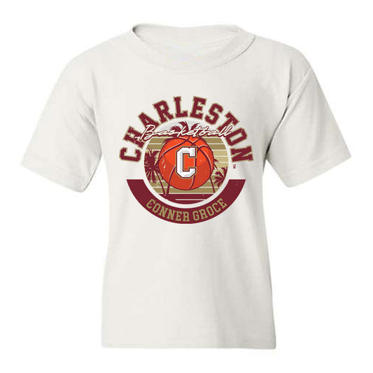 Charleston - NCAA Men's Basketball : Conner Groce - Classic Fashion Shersey Youth T-Shirt-0