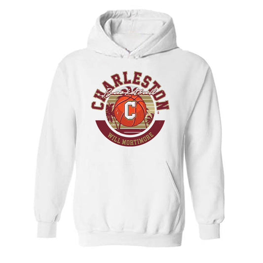 Charleston - NCAA Men's Basketball : Will Mortimore - Classic Fashion Shersey Hooded Sweatshirt-0