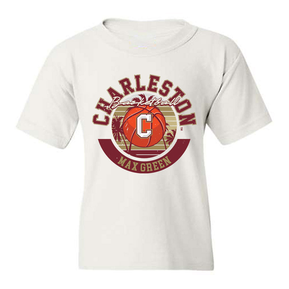 Charleston - NCAA Men's Basketball : Max Green - Classic Fashion Shersey Youth T-Shirt-0