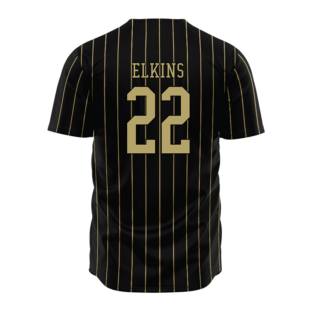 Central Florida - NCAA Softball : Lena Elkins - Black Jersey-1