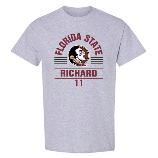 FSU - NCAA Football : Cj Richard - Classic Fashion Shersey T-Shirt-0