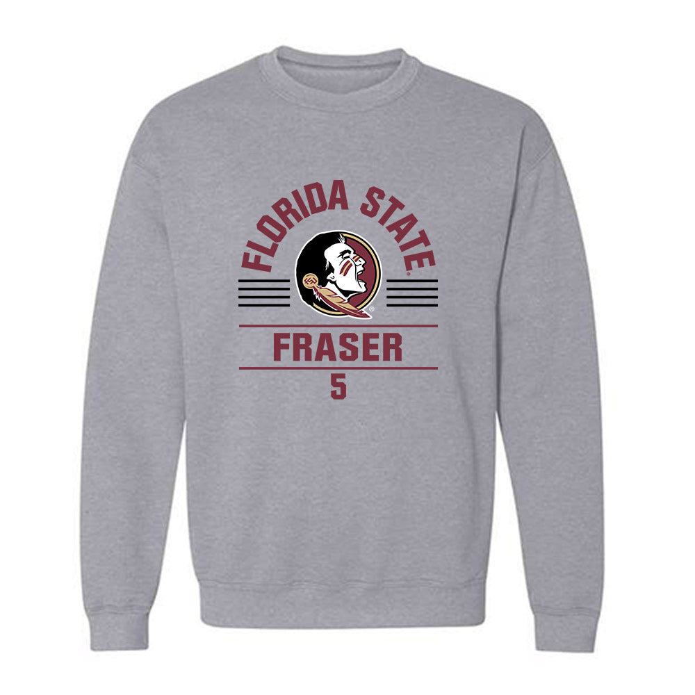 FSU - NCAA Baseball : Gabe Fraser - Classic Fashion Shersey Crewneck Sweatshirt-0