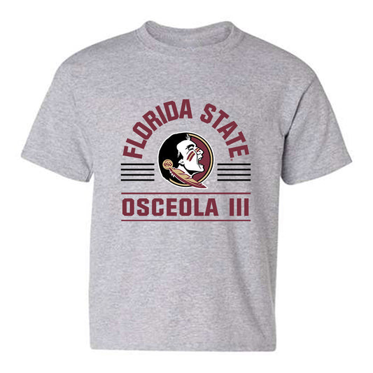 FSU - NCAA Baseball : OB Osceola III - Classic Fashion Shersey Youth T-Shirt-0