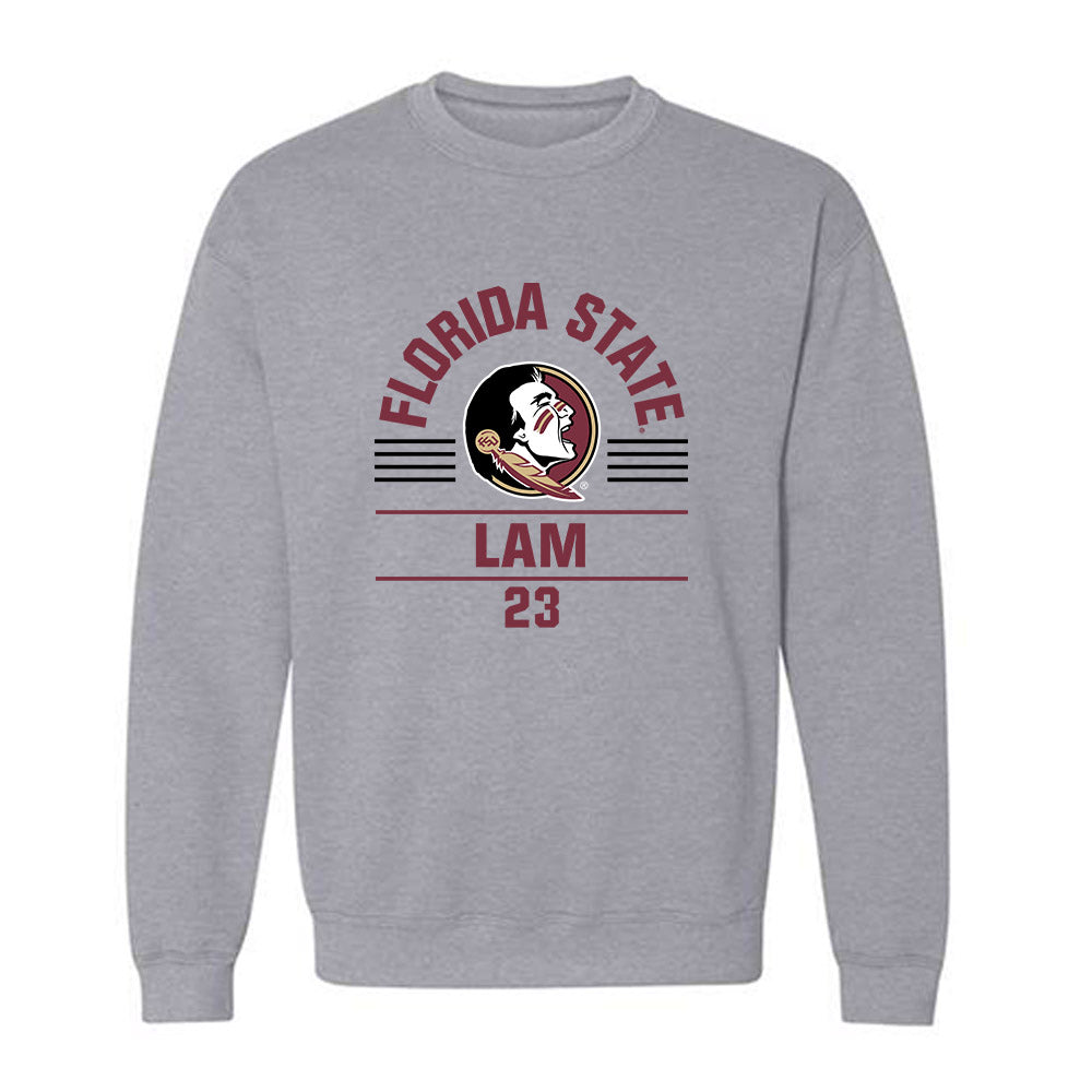 FSU - NCAA Beach Volleyball : Elena Lam - Classic Fashion Shersey Crewneck Sweatshirt-0
