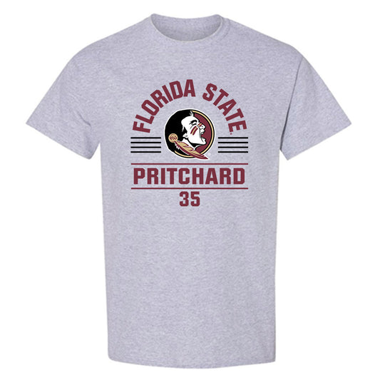 FSU - NCAA Football : Ethan Pritchard - Classic Fashion Shersey T-Shirt-0