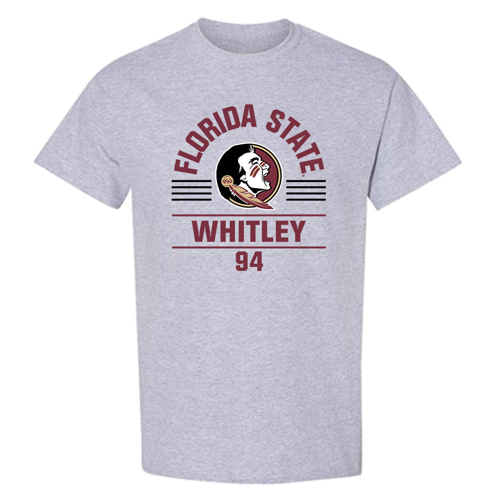 FSU - NCAA Football : Franklin Whitley - Classic Fashion Shersey T-Shirt-0