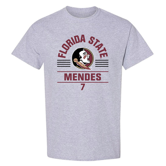 FSU - NCAA Baseball : Wes Mendes - Classic Fashion Shersey T-Shirt-0