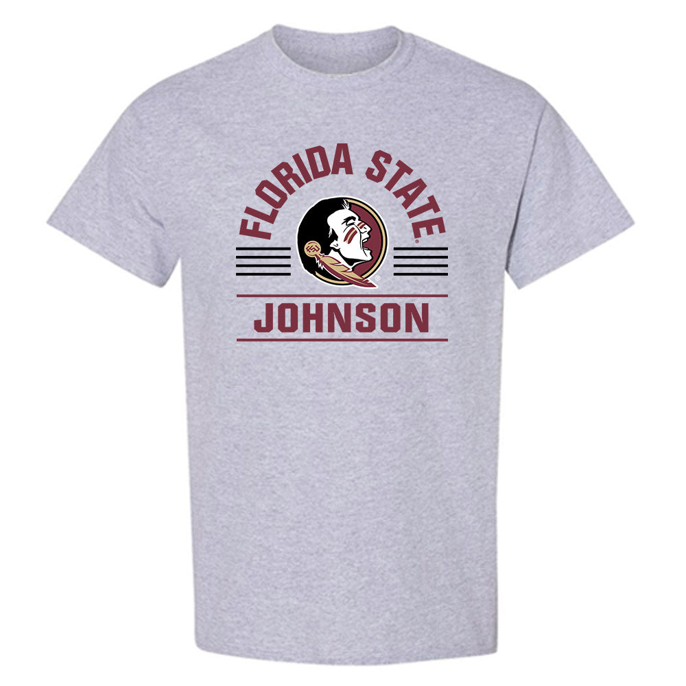 FSU - NCAA Men's Track & Field : Joshua Johnson - Classic Fashion Shersey T-Shirt-0