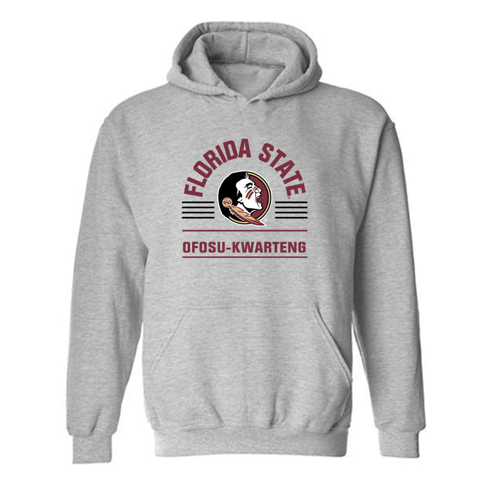 FSU - NCAA Men's Track & Field : Braeden Ofosu Kwarteng Ofosu-Kwarteng - Classic Fashion Shersey Hooded Sweatshirt-0