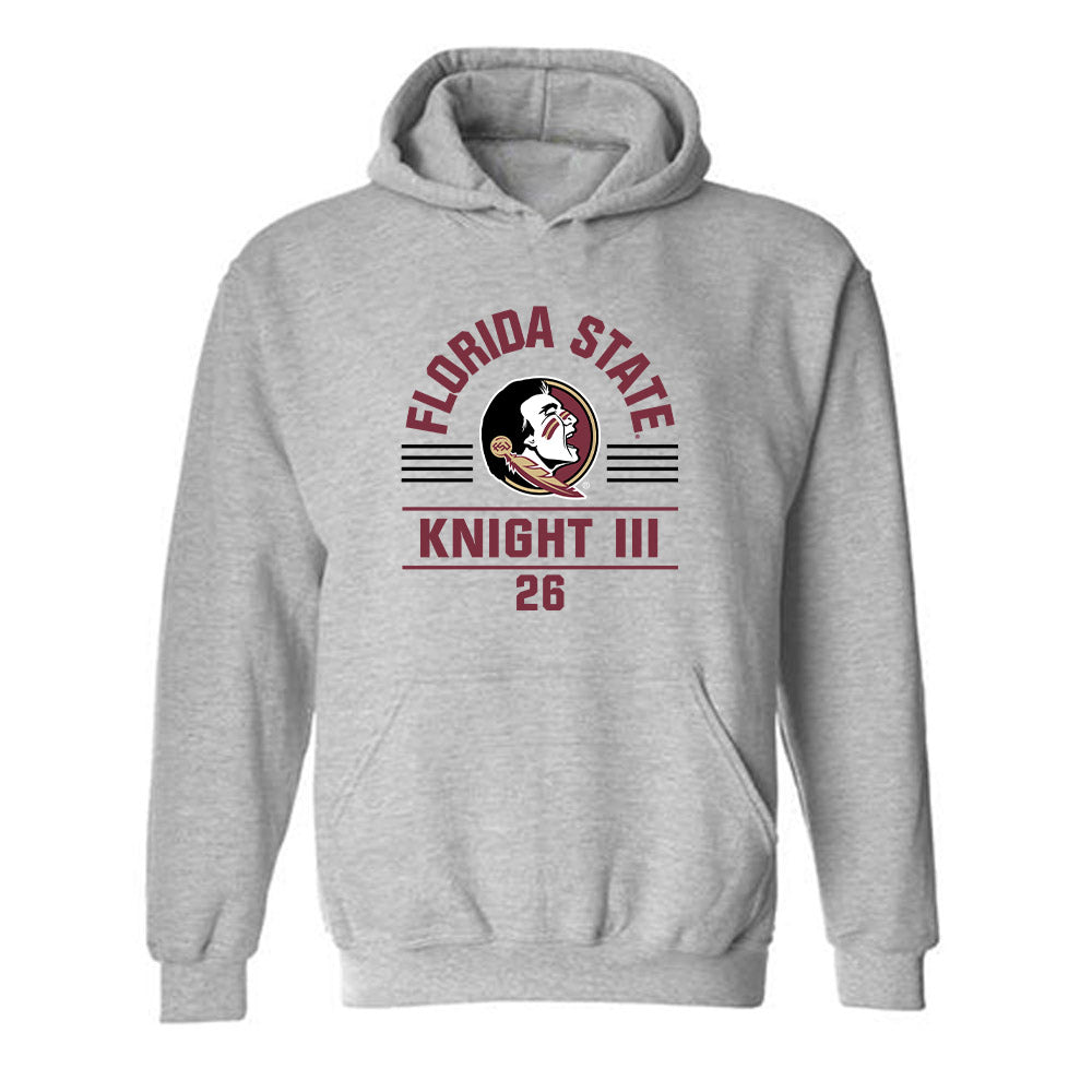 FSU - NCAA Football : Ricky Knight III - Classic Fashion Shersey Hooded Sweatshirt-0