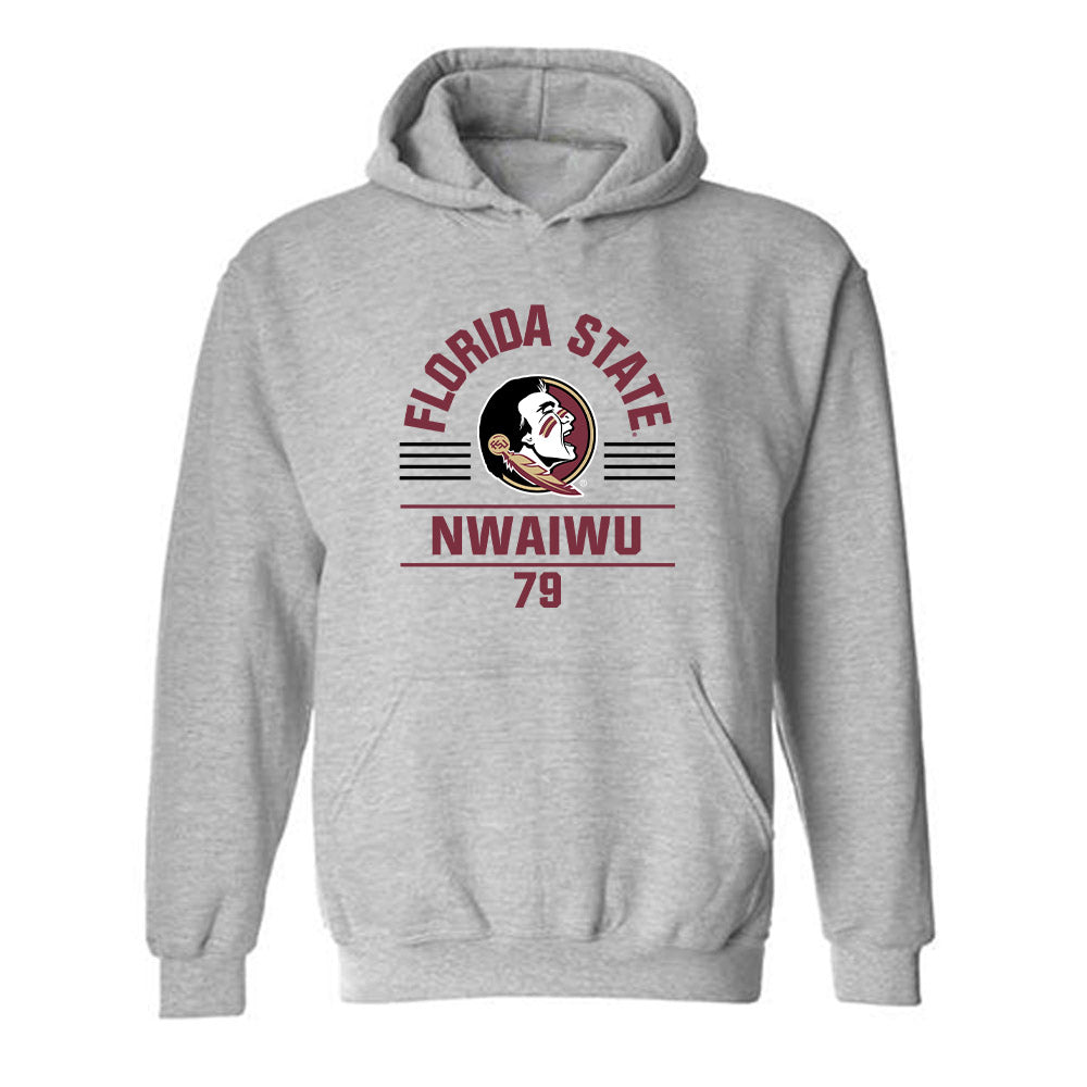 FSU - NCAA Football : Chimdia Nwaiwu - Classic Fashion Shersey Hooded Sweatshirt-0