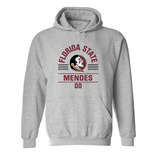 FSU - NCAA Baseball : Wes Mendes - Classic Fashion Shersey Hooded Sweatshirt-0
