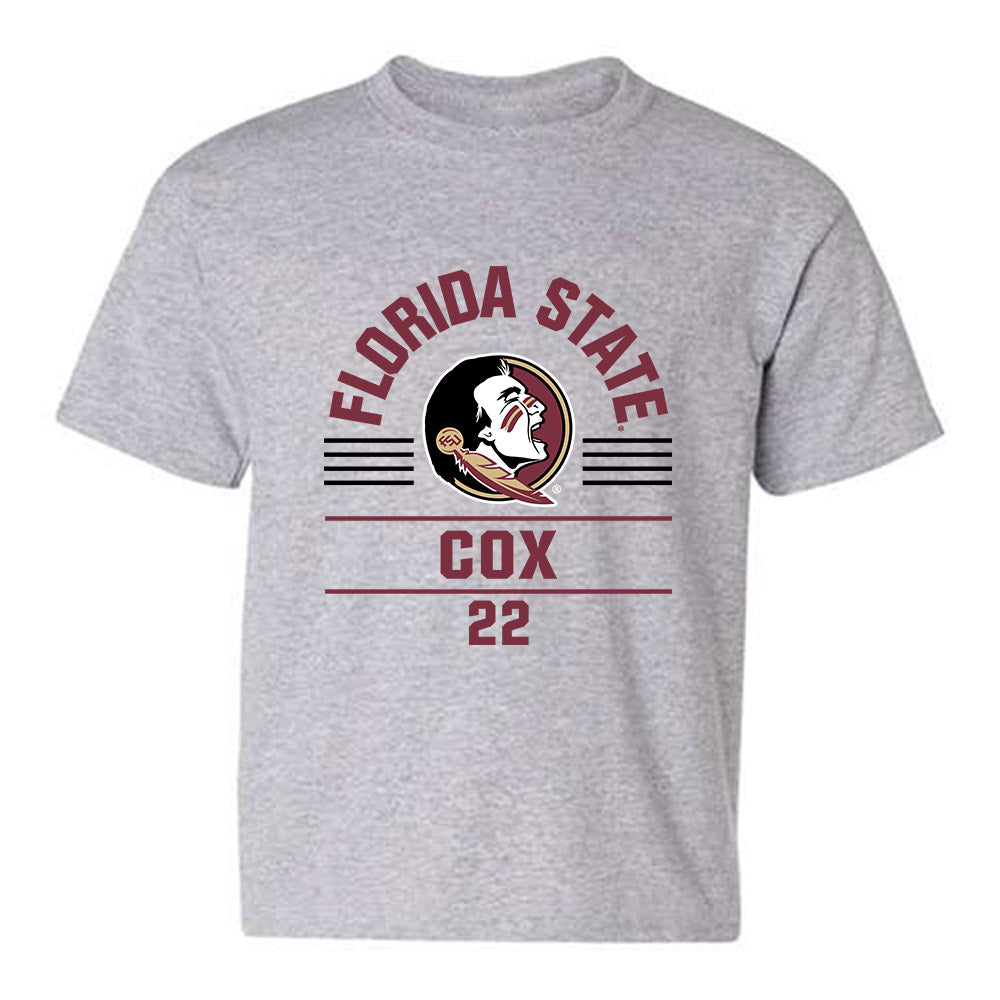 FSU - NCAA Women's Lacrosse : Charlise Cox - Classic Fashion Shersey Youth T-Shirt-0