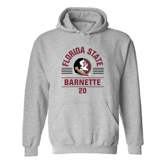 FSU - NCAA Women's Lacrosse : Emily Barnette - Classic Fashion Shersey Hooded Sweatshirt-0
