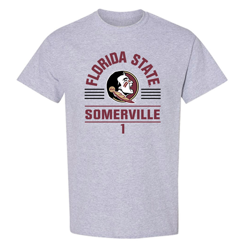 FSU - NCAA Men's Basketball : Martin Somerville - Classic Fashion Shersey T-Shirt-0