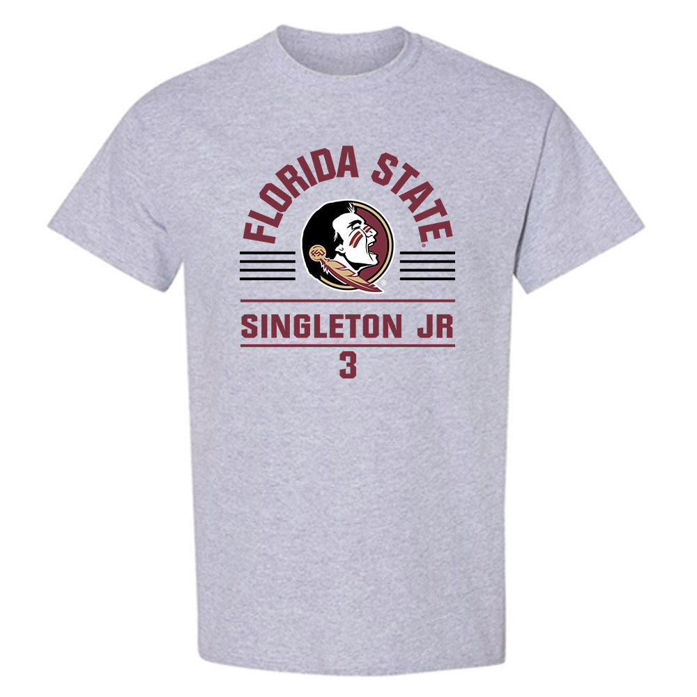 FSU - NCAA Football : Samuel Singleton Jr - Classic Fashion Shersey T-Shirt-0