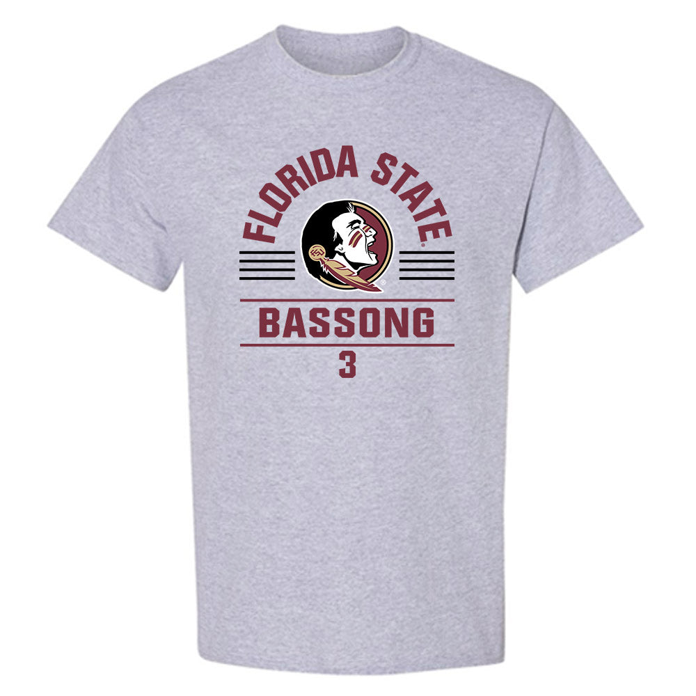 FSU - NCAA Men's Basketball : Thomas Bassong - Classic Fashion Shersey T-Shirt-0