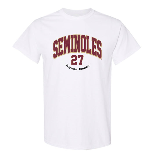 FSU - NCAA Women's Lacrosse : Alyssa Deacy - Classic Fashion Shersey T-Shirt-0