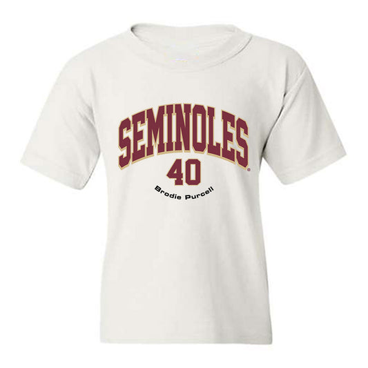 FSU - NCAA Baseball : Brodie Purcell - Classic Fashion Shersey Youth T-Shirt-0