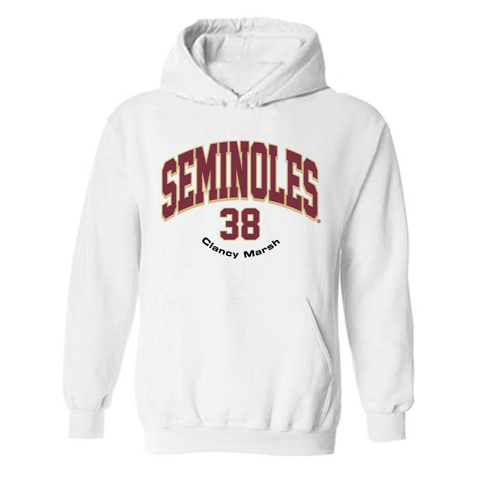 FSU - NCAA Baseball : Clancy Marsh - Classic Fashion Shersey Hooded Sweatshirt-0