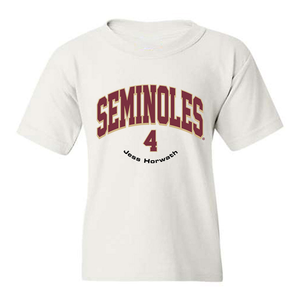 FSU - NCAA Beach Volleyball : Jess Horwath - Classic Fashion Shersey Youth T-Shirt-0