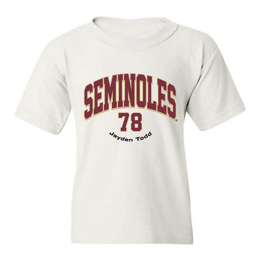FSU - NCAA Football : Jayden Todd - Classic Fashion Shersey Youth T-Shirt-0