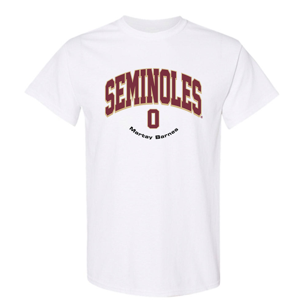 FSU - NCAA Men's Basketball : Martay Barnes - Classic Fashion Shersey T-Shirt-0