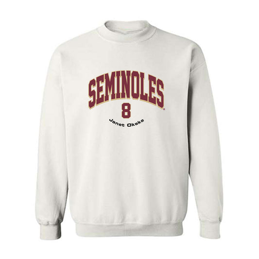 FSU - NCAA Women's Soccer : Janet Okeke - Classic Fashion Shersey Crewneck Sweatshirt-0