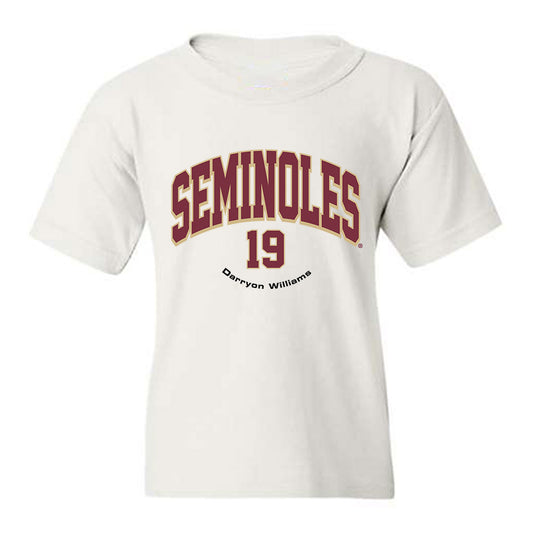 FSU - NCAA Football : Darryon Williams - Classic Fashion Shersey Youth T-Shirt-0