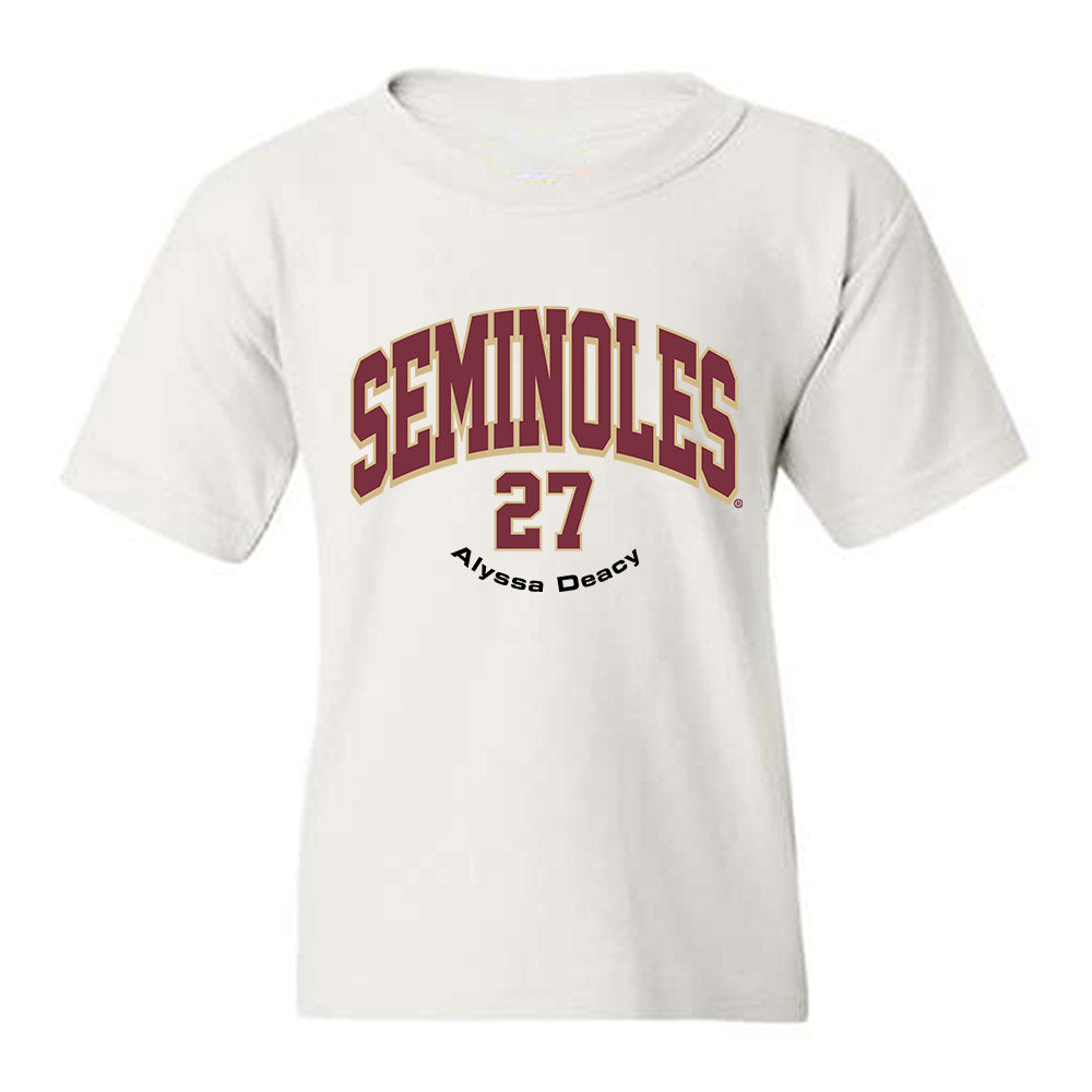 FSU - NCAA Women's Lacrosse : Alyssa Deacy - Classic Fashion Shersey Youth T-Shirt-0