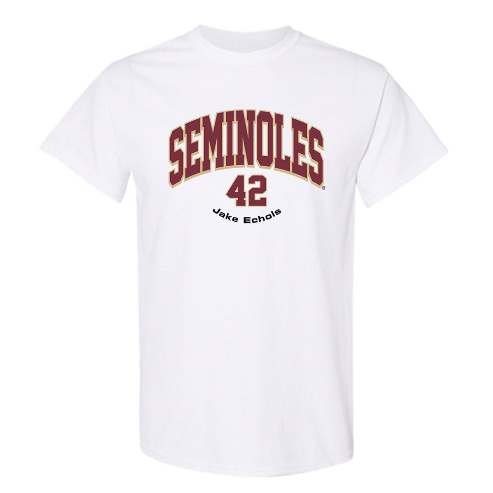 FSU - NCAA Baseball : Jake Echols - Classic Fashion Shersey T-Shirt-0