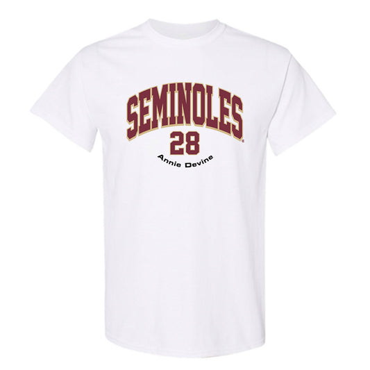 FSU - NCAA Women's Lacrosse : Annie Devine - Classic Fashion Shersey T-Shirt-0