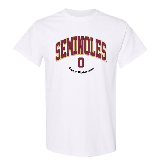 FSU - NCAA Football : Duce Robinson - Classic Fashion Shersey T-Shirt-0