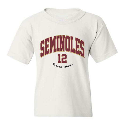 FSU - NCAA Women's Basketball : Emma Risch - Classic Fashion Shersey Youth T-Shirt-0