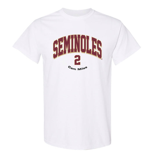 FSU - NCAA Men's Basketball : Cam Miles - Classic Fashion Shersey T-Shirt-0