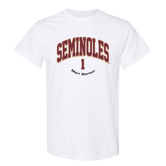 FSU - NCAA Women's Basketball : Mari Gerton - Classic Fashion Shersey T-Shirt-0