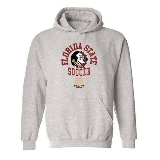 FSU - NCAA Women's Soccer : Samantha Erbach - Classic Fashion Shersey Hooded Sweatshirt-0