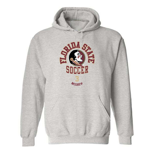 FSU - NCAA Women's Soccer : Jaida McGrew - Classic Fashion Shersey Hooded Sweatshirt-0
